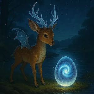 Guardians of the Celestial Egg: Ethereal Dragons of the Cosmos